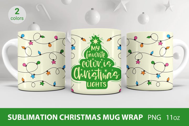 Christmas Mug Sublimation Designs 11 Oz